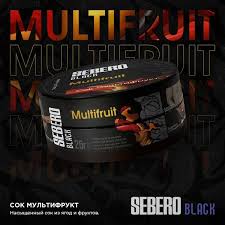 SEBERO Black 25 g Сок Мультифрукт (Multifruit),